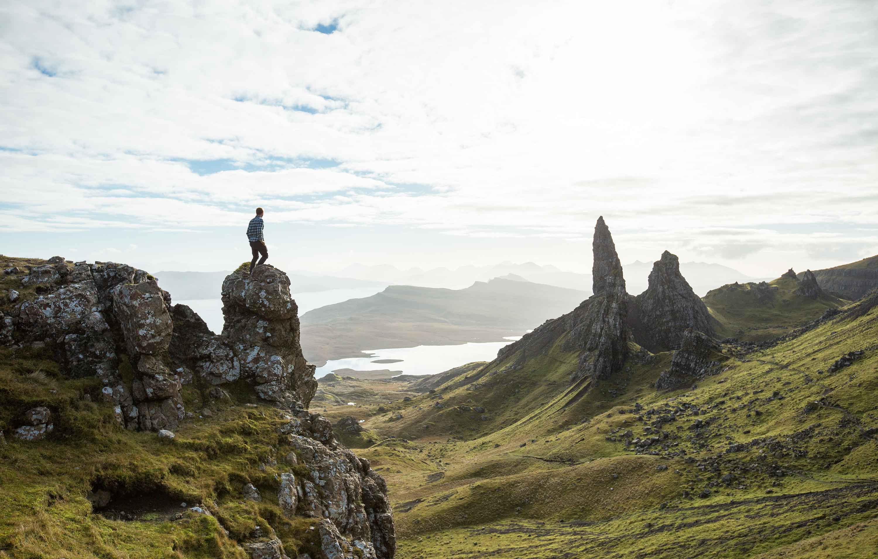 Visit the Old Man of Storr which is located a short drive from our self catering accommodation near Portree