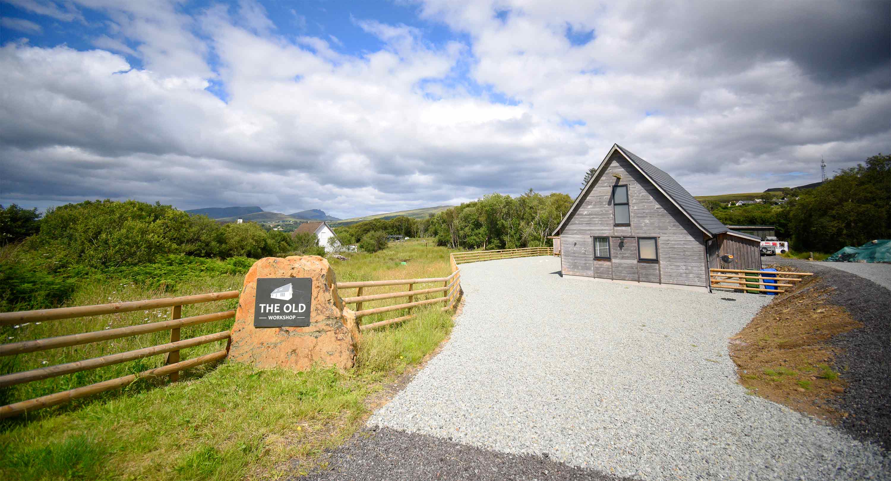 Contact The Old Workshop self catering accommodation and enjoy open plan kitchen dining room